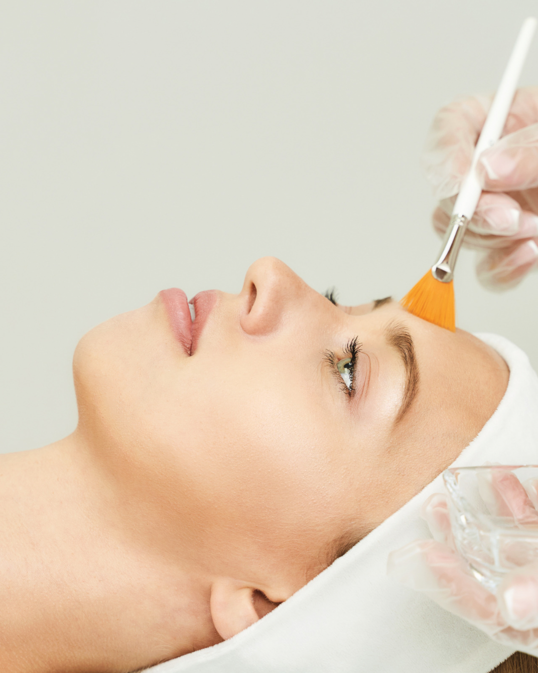 Glowing skin treatment introduction